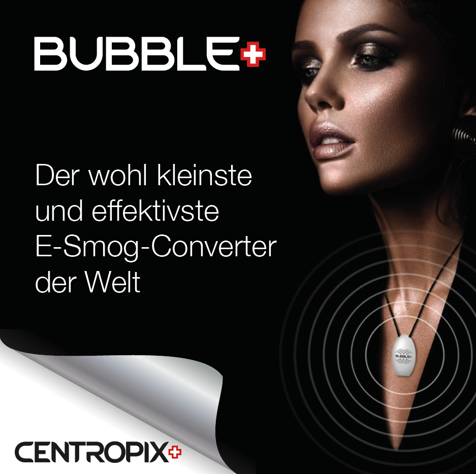 Centropix Bubble, mobiler Schutz vor nicht thermischem Elektrosmog