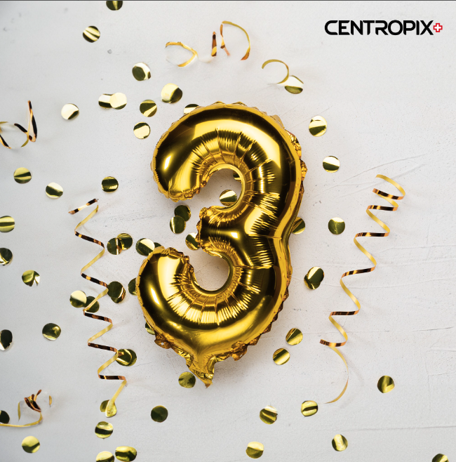 Centropix Global AG feiert den 3 Geburtstag